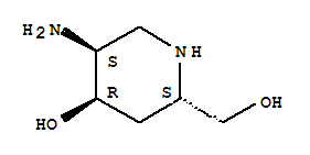 253590-89-5  2-Piperidinemethanol,5-amino-4-hydroxy-, (2S,4R,5S)- 253590-89-5  2-Piperidinemethanol,5-amino-4-hydroxy-, (2S,4R,5S)-