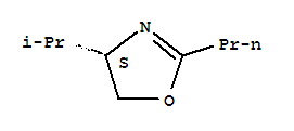 253686-05-4  Oxazole,4,5-dihydro-4-(1-methylethyl)-2-propyl-, (4S)-