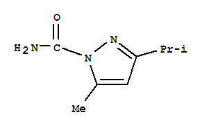 254734-51-5  1H-Pyrazole-1-carboxamide,5-methyl-3-(1-methylethyl)-