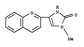 2552-98-9  2H-Imidazol-2-one,1,3-dihydro-1-methyl-4-(2-quinolinyl)-