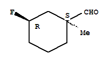 255852-19-8  Cyclohexanecarboxaldehyde,3-fluoro-1-methyl-, (1S,3R)-