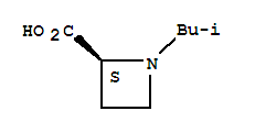 255883-00-2  2-Azetidinecarboxylicacid, 1-(2-methylpropyl)-, (2S)-