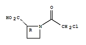 255883-12-6  2-Azetidinecarboxylicacid, 1-(2-chloroacetyl)-, (2R)-