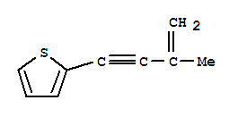 256371-75-2  Thiophene,2-(3-methyl-3-buten-1-yn-1-yl)-