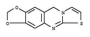 257-68-1  10H-1,3-Dioxolo[4,5-g]thiazolo[2,3-b]quinazoline