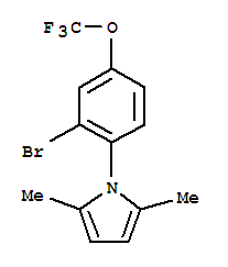 257285-02-2  1H-Pyrrole,1-[2-bromo-4-(trifluoromethoxy)phenyl]-2,5-dimethyl-
