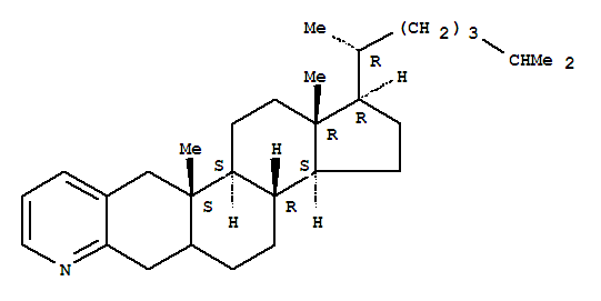 25759-04-0  Cholest-2-eno[3,2-b]pyridine(8CI,9CI)