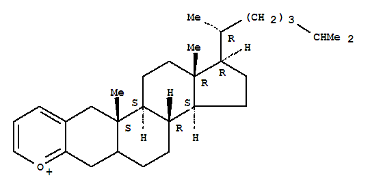 25759-05-1  Cholest-2-eno[3,2-b]pyrylium(8CI,9CI)