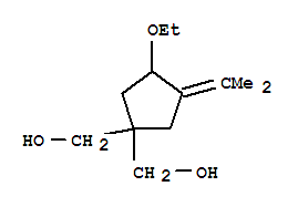 257886-99-0  1,1-Cyclopentanedimethanol,3-ethoxy-4-(1-methylethylidene)-