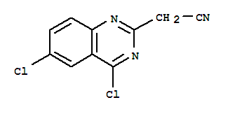 258832-75-6  2-Quinazolineacetonitrile,4,6-dichloro- 258832-75-6  2-Quinazolineacetonitrile,4,6-dichloro-