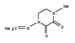 259105-93-6  2,3-Piperazinedione,1-methyl-4-[(1-methylethylidene)amino]-