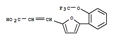259196-57-1  2-Propenoic acid,3-[5-[2-(trifluoromethoxy)phenyl]-2-furanyl]-