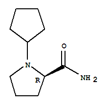 259538-82-4  2-Pyrrolidinecarboxamide,1-cyclopentyl-, (2R)- 259538-82-4  2-Pyrrolidinecarboxamide,1-cyclopentyl-, (2R)-