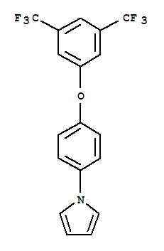 259655-24-8  1H-Pyrrole,1-[4-[3,5-bis(trifluoromethyl)phenoxy]phenyl]-