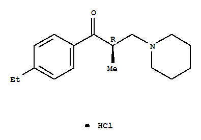 259796-99-1  1-Propanone,1-(4-ethylphenyl)-2-methyl-3-(1-piperidinyl)-, hydrochloride (1:1), (2R)-