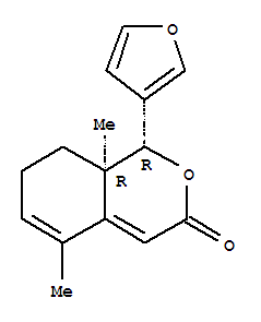 25992-11-4  3H-2-Benzopyran-3-one,1-(3-furanyl)-1,7,8,8a-tetrahydro-5,8a-dimethyl-, (1R,8aR)-rel-(+)-