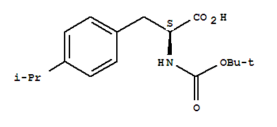 261360-70-7  L-Phenylalanine,N-[(1,1-dimethylethoxy)carbonyl]-4-(1-methylethyl)-