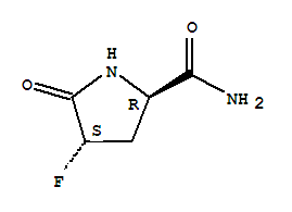261623-76-1  2-Pyrrolidinecarboxamide,4-fluoro-5-oxo-, (2R,4S)-rel- 261623-76-1  2-Pyrrolidinecarboxamide,4-fluoro-5-oxo-, (2R,4S)-rel-