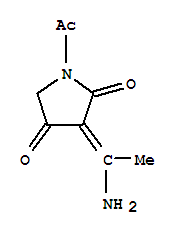 262378-98-3  2,4-Pyrrolidinedione,1-acetyl-3-(1-aminoethylidene)- 262378-98-3  2,4-Pyrrolidinedione,1-acetyl-3-(1-aminoethylidene)-