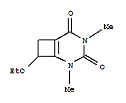 263363-78-6  2,4-Diazabicyclo[4.2.0]oct-1(6)-ene-3,5-dione,8-ethoxy-2,4-dimethyl- (9CI)