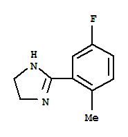 266317-42-4  1H-Imidazole,2-(5-fluoro-2-methylphenyl)-4,5-dihydro-