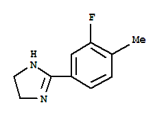 266317-43-5  1H-Imidazole,2-(3-fluoro-4-methylphenyl)-4,5-dihydro-