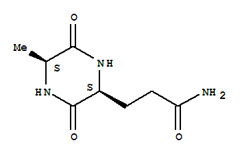 268221-76-7  2-Piperazinepropanamide,5-methyl-3,6-dioxo-, (2S,5S)- 268221-76-7  2-Piperazinepropanamide,5-methyl-3,6-dioxo-, (2S,5S)-
