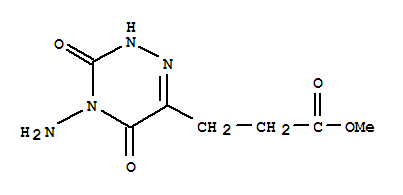 274266-12-5  1,2,4-Triazine-6-propanoicacid, 4-amino-2,3,4,5-tetrahydro-3,5-dioxo-, methyl ester