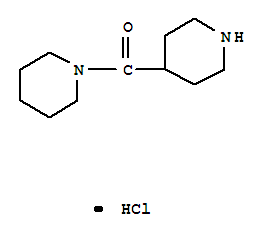 278598-12-2  Methanone,1-piperidinyl-4-piperidinyl-, hydrochloride (1:1)