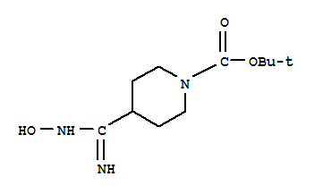 280110-63-6  1-Piperidinecarboxylicacid, 4-[(hydroxyamino)iminomethyl]-, 1,1-dimethylethyl ester