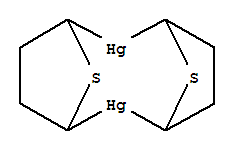 281-85-6  Mercury, bis[m-(tetrahydro-2,5-thiophenediyl)]di-(9CI)