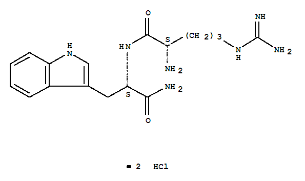 281659-95-8  L-Tryptophanamide,L-arginyl-, dihydrochloride (9CI)