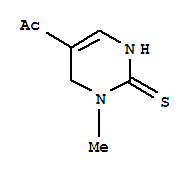 283168-73-0  Ethanone,1-(1,2,3,6-tetrahydro-1-methyl-2-thioxo-5-pyrimidinyl)-