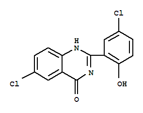 28683-92-3  4(3H)-Quinazolinone,6-chloro-2-(5-chloro-2-hydroxyphenyl)-
