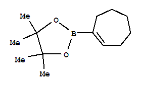 287944-13-2  1,3,2-Dioxaborolane,2-(1-cyclohepten-1-yl)-4,4,5,5-tetramethyl-