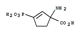 288303-85-5  2-Cyclopentene-1-carboxylicacid, 1-amino-3-phosphono- 288303-85-5  2-Cyclopentene-1-carboxylicacid, 1-amino-3-phosphono-