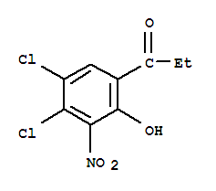 288401-10-5  1-Propanone,1-(4,5-dichloro-2-hydroxy-3-nitrophenyl)-