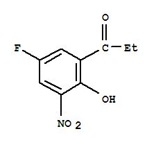 288401-12-7  1-Propanone,1-(5-fluoro-2-hydroxy-3-nitrophenyl)-