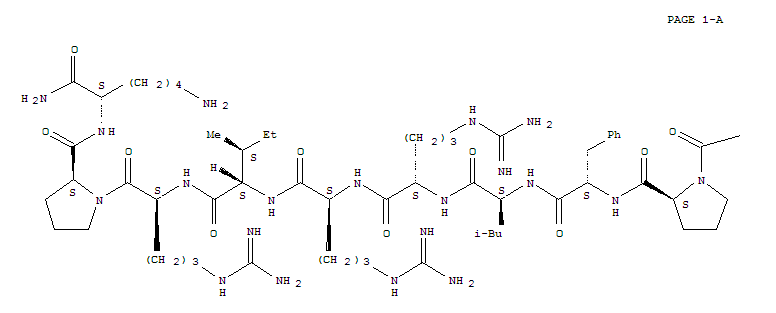 289636-76-6  L-Lysinamide,L-tyrosylglycyl-L-prolyl-L-phenylalanyl-L-leucyl-L-arginyl-L-arginyl-L-isoleucyl-L-arginyl-L-prolyl-(9CI)