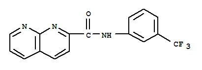289677-03-8  1,8-Naphthyridine-2-carboxamide,N-[3-(trifluoromethyl)phenyl]-
