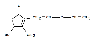 29042-36-2  2-Cyclopenten-1-one,4-hydroxy-3-methyl-2-(2,3-pentadienyl)- (9CI)