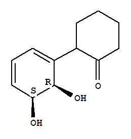 291749-99-0  Cyclohexanone,2-[(5S,6R)-5,6-dihydroxy-1,3-cyclohexadien-1-yl]-