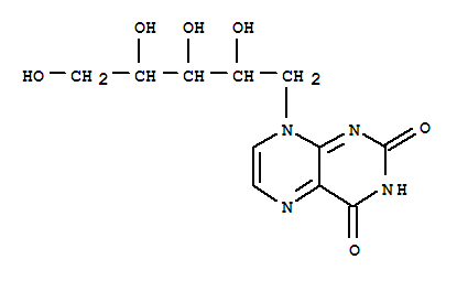 29268-01-7  D-Ribitol,1-deoxy-1-(3,4-dihydro-2,4-dioxo-8(2H)-pteridinyl)- (9CI)