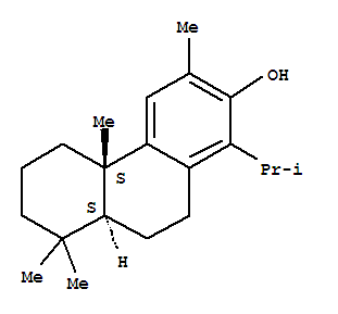 294191-33-6  2-Phenanthrenol,4b,5,6,7,8,8a,9,10-octahydro-3,4b,8,8-tetramethyl-1-(1-methylethyl)-,(4bS,8aS)- 294191-33-6  2-Phenanthrenol,4b,5,6,7,8,8a,9,10-octahydro-3,4b,8,8-tetramethyl-1-(1-methylethyl)-,(4bS,8aS)-