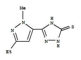 294846-24-5  3H-1,2,4-Triazole-3-thione,5-(3-ethyl-1-methyl-1H-pyrazol-5-yl)-1,2-dihydro-