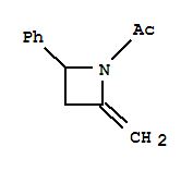 294862-16-1  Ethanone,1-(2-methylene-4-phenyl-1-azetidinyl)-