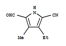 297731-35-2  1H-Pyrrole-2-carbonitrile,3-ethyl-5-formyl-4-methyl-