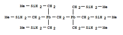 29868-88-0  2,8-Disila-4,6-diplumbanonane,4,4,6,6-tetrakis[(methylsilyl)methyl]-