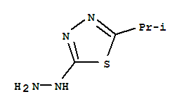 299163-87-4  1,3,4-Thiadiazole,2-hydrazinyl-5-(1-methylethyl)-