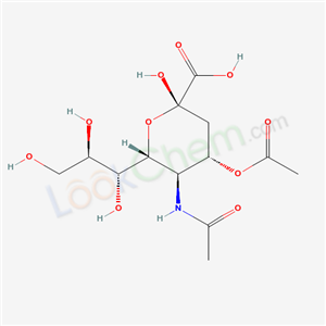 29979-14-4  (2S,4S,5R,6R)-5-acetamido-4-acetyloxy-2-hydroxy-6-[(1S,2R)-1,2,3-trihydroxypropyl]oxane-2-carboxylic acid